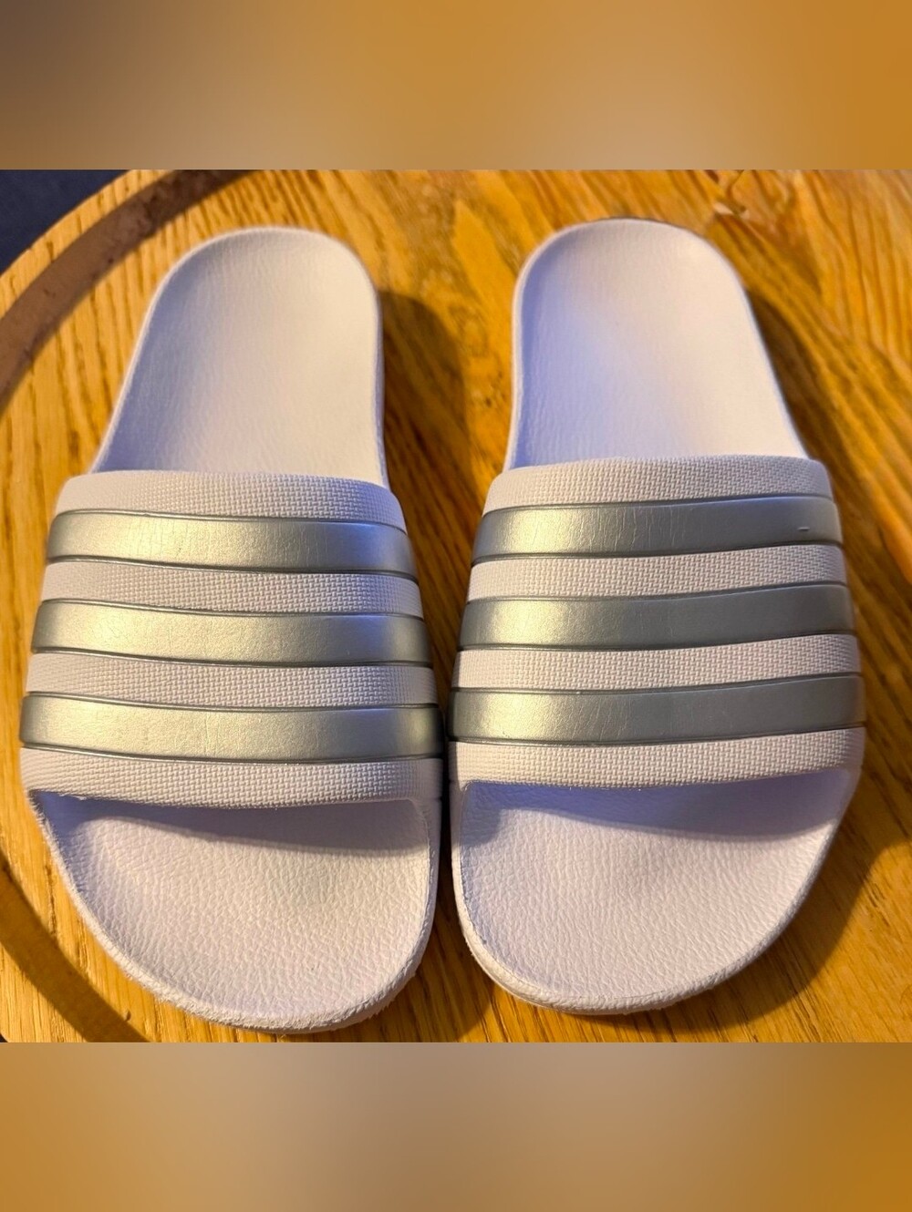 Like New Adidas Adilette Aqua Slides